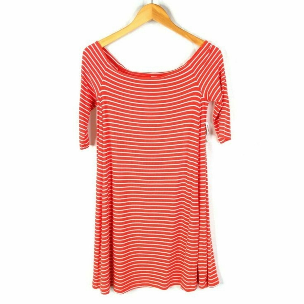 Old navy off-shoulder swing dress.